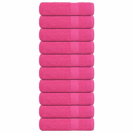 Essuie-mains 10 pcs FROGN rose 50x100 cm 100% coton