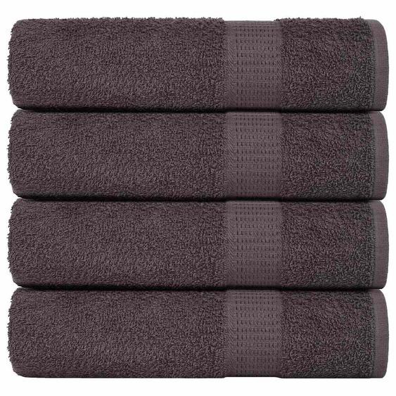 Essuie-mains FROGN 4 pcs anthracite 50x100 cm 360 g/m²