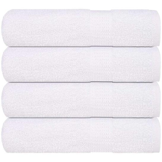 Essuie-mains FROGN 4 pcs blanc 50x100 cm 360 g/m²