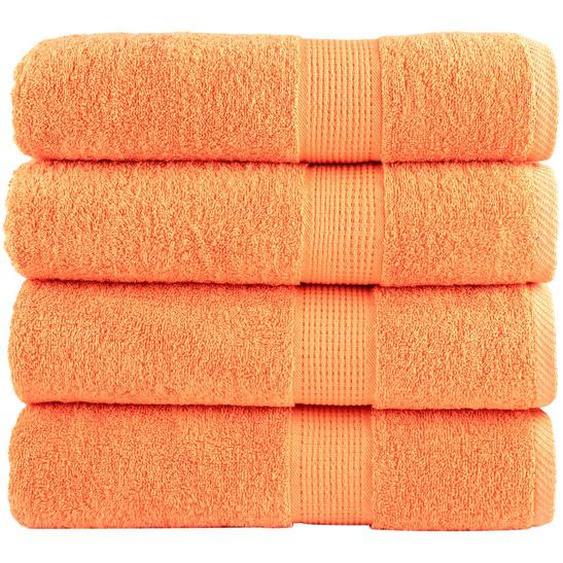 Essuie-mains de qualité supérieure SOLUND 4 pcs orange 600 g/m²