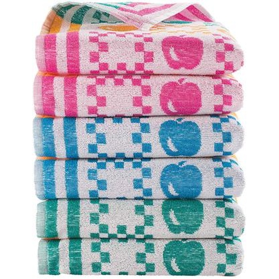 Essuie-mains éponge petite taille Pommes du verger - lots -