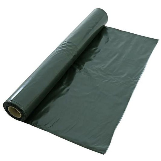 Estexo - Film densilage de construction Bâche couverture 2x25 m 120 - 150 my Vert blanc