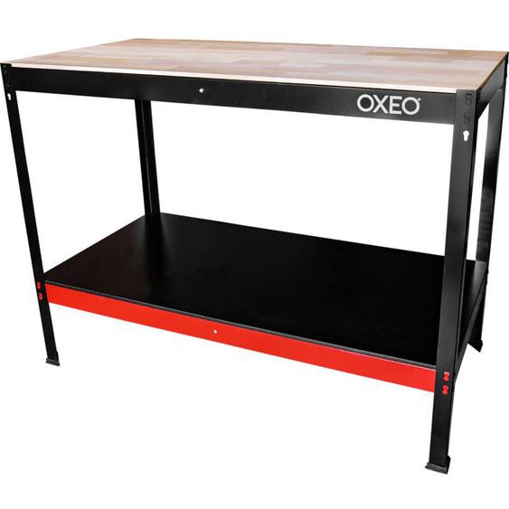 Etabli datelier - Table de travail - 120x60x90cm - Structure Acier - Montage sans Vis - Bricolage Atelier Garage