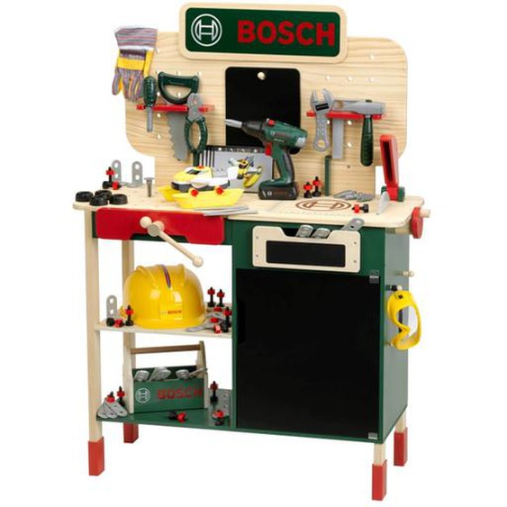 Établi En Bois Bosch Vert Et Beige