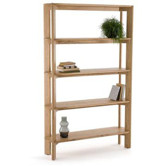 Etagère 5 tablettes chêne massif, Elmo