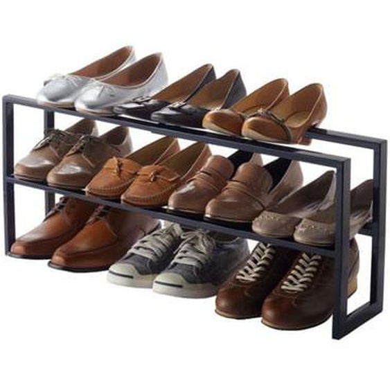 Etagère à chaussures extensible acier Yamazaki Line