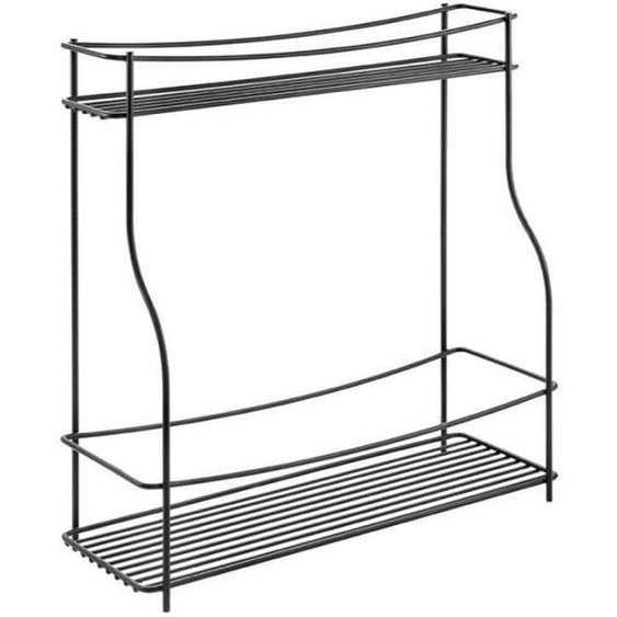Étagère à épices verticale - METALTEX - BAL - Blanc - Vert - Métal