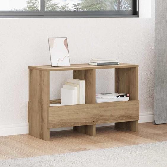 Étagère à magazines Chêne artisanal 68,5 x 30 x 45 cm