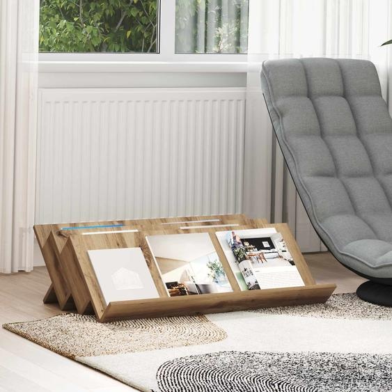 Étagère à magazines Chêne artisanal 90 x 53 x 28,5 cm