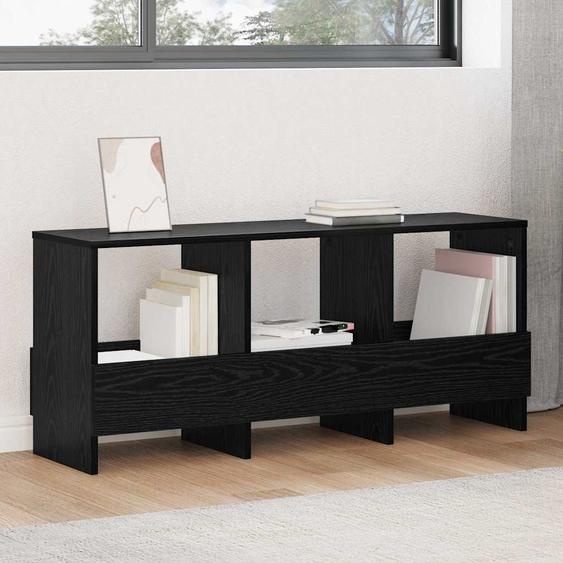 Étagère à magazines Chêne noir 102 x 30 x 45 cm