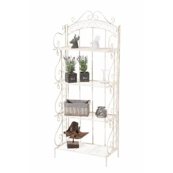 Etagère en fer forgé - CLP - Antje - Blanc - Contemporain - Design élégant