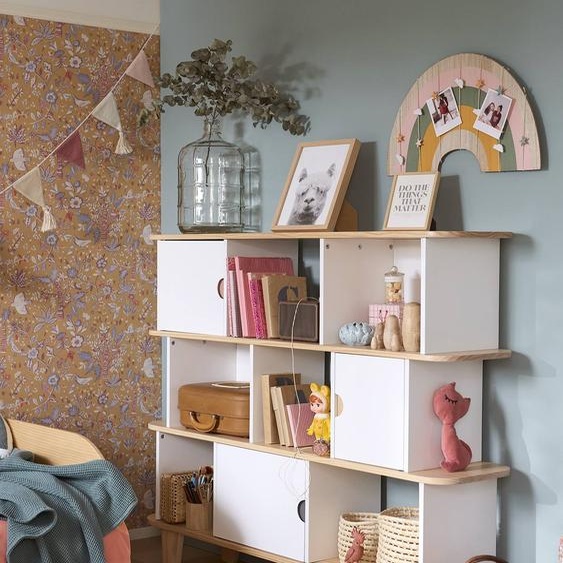Etagère-bibliothèque SEVENTIES blanc