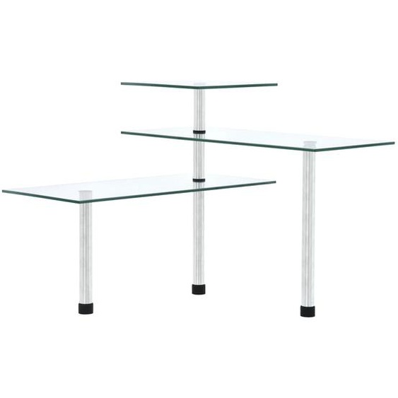 Étagère dangle de cuisine à 3 niveaux Verre trempé