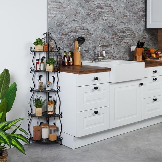 Étagère dangle en métal avec 5 étagères