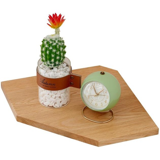 Étagère dangle suspendue, 22 cm, étagère dangle en chêne, étagère murale, bois massif, petite étagère flottante, étagère murale dangle pour plantes, chambre à coucher, salon, cuisine