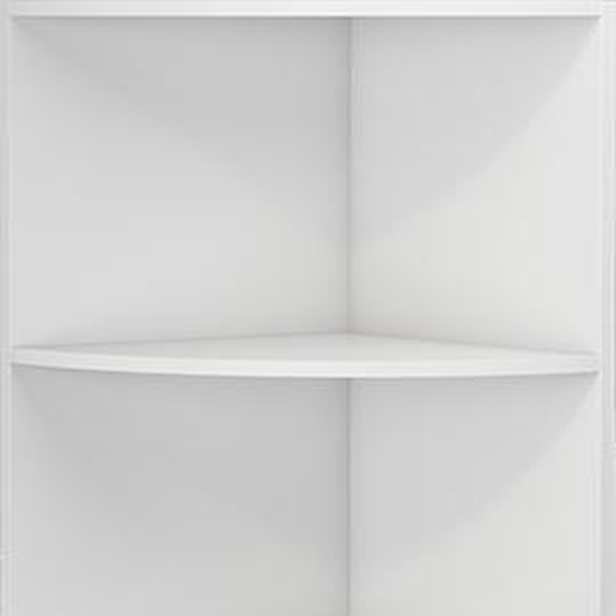 Étagère dangle Vicco Fabienne Blanc 40x180cm avec 5 compartiments, Model 40275