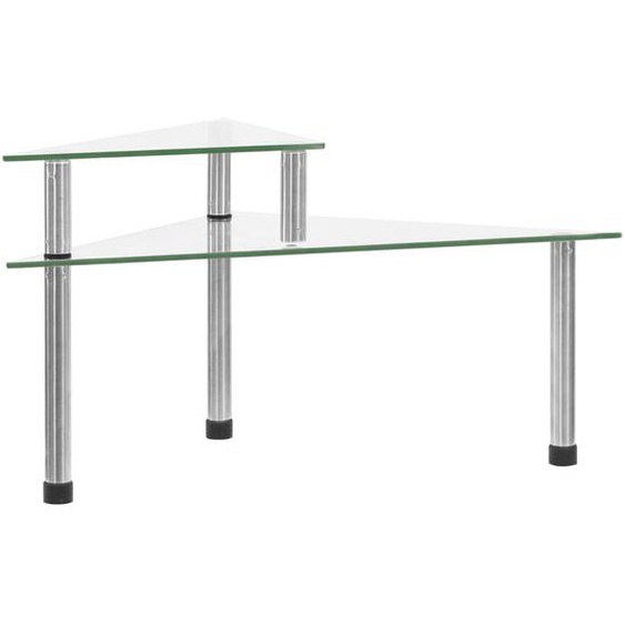 Étagère de cuisine Transparent 49,5x35x19 cm Verre trempé