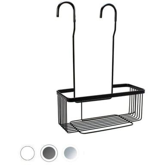 Etagère de douche à suspension, noire
