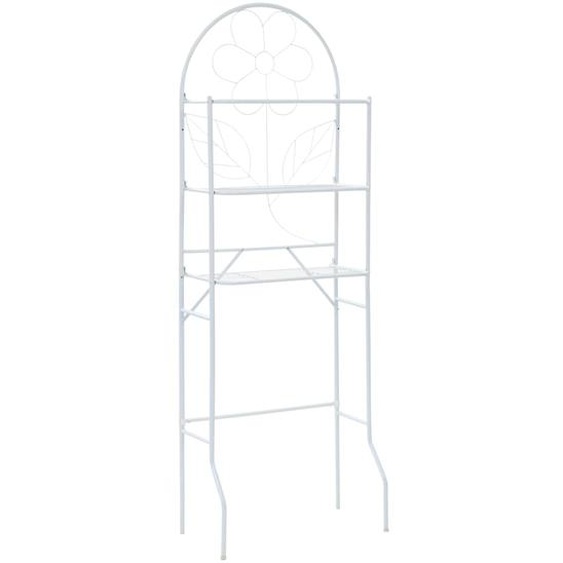 Étagère de toilette Blanc 60x33x174 cm