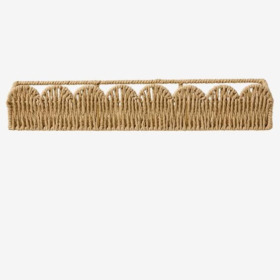 Étagère en corde de papier beige