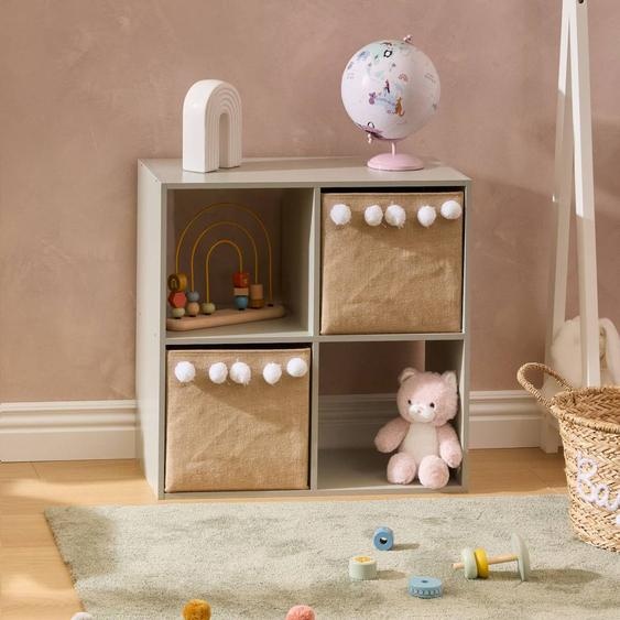 Étagère Enfant 4 Cases - Mixn Modul Vert