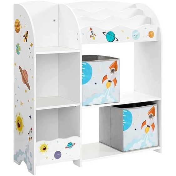 Etagère Enfant Avec Étagères, Rangements Blanc