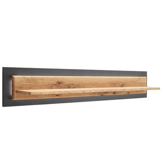 Etagère mural ARUJO 150 cm chêne sauvage huilé