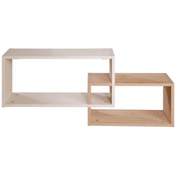 Étagère Murale 2 Niches Décor Châtaignier Jil Cashmere / Décor Châtaignier