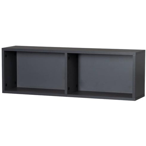 Étagère Murale 2 Niches Pour Commode Lenn Et Jara Gris Anthracite