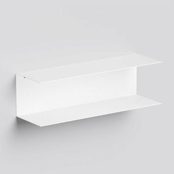 Etagère murale CARGO acier couleur blanc
