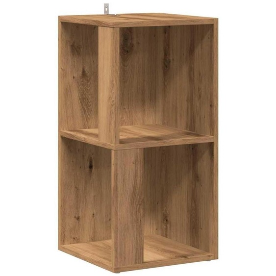 Étagère murale en bois imitation chêne Sonoma, dimensions 33x33x67 cm