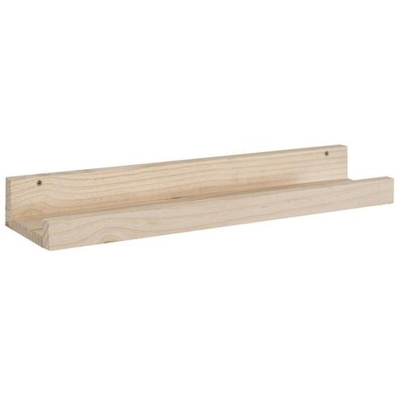 Etagère Murale En Pin Massif Bois Clair