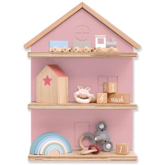 Étagère Murale Maison Quartz Rose