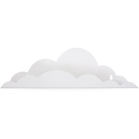 Etagère Murale Nuage Métal Blanc