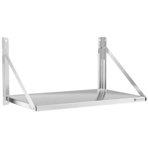 etagere murale professionnel pliable acier inoxydable 80 x 45 cm 40 kg