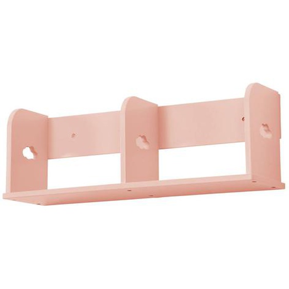 Etagère Murale Rangement Chambre Enfant 60cm Nephos Rose