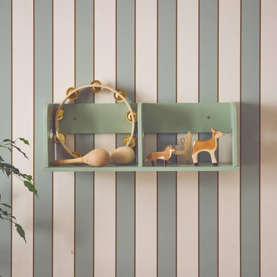 Etagère Murale Rangement Chambre Enfant 60cm Nephos Vert