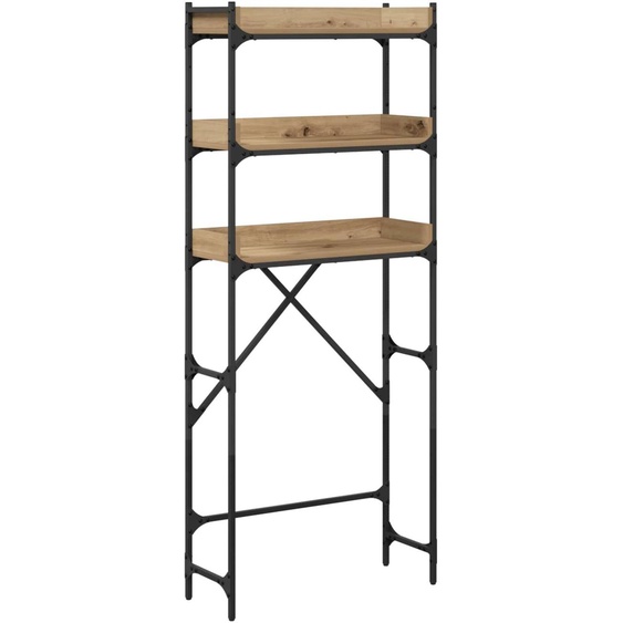 Étagère pour machine à laver Chêne artisanal 67 x 25 x 163 cm
