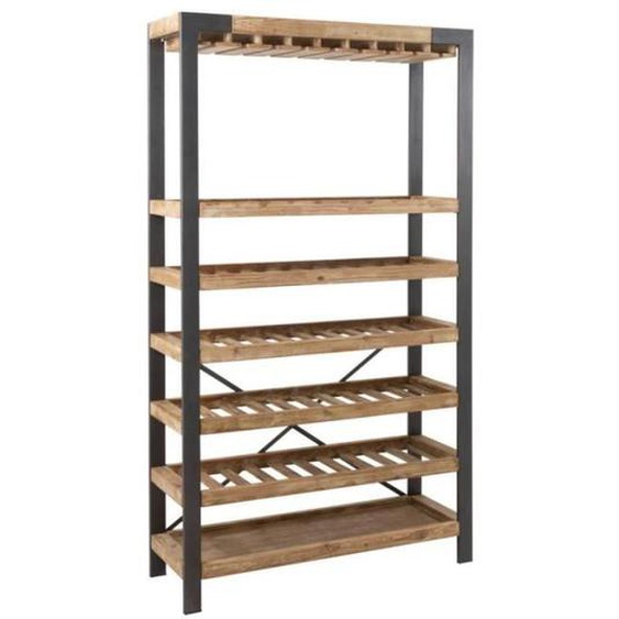 Étagère Range-bouteilles Scopen 188cm Naturel - Paris Prix