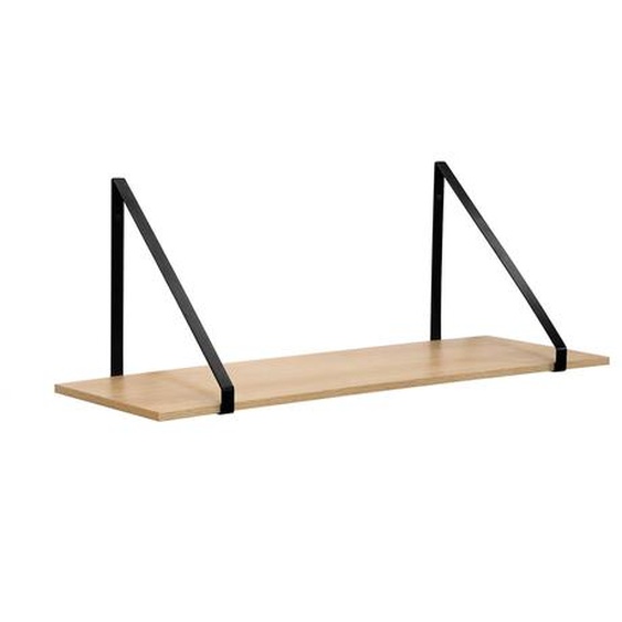 Etagère Style Industriel Métal Et Bois - L 80 Cm -