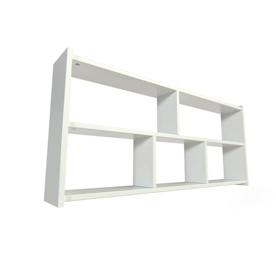 Etagère suspendue largeur 90cm en bois pour lit mezzanine