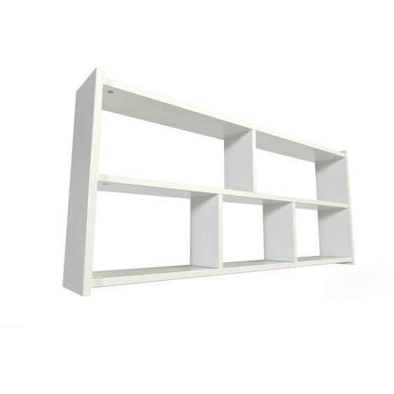 Etagère suspendue largeur 90cm en bois pour lit mezzanine