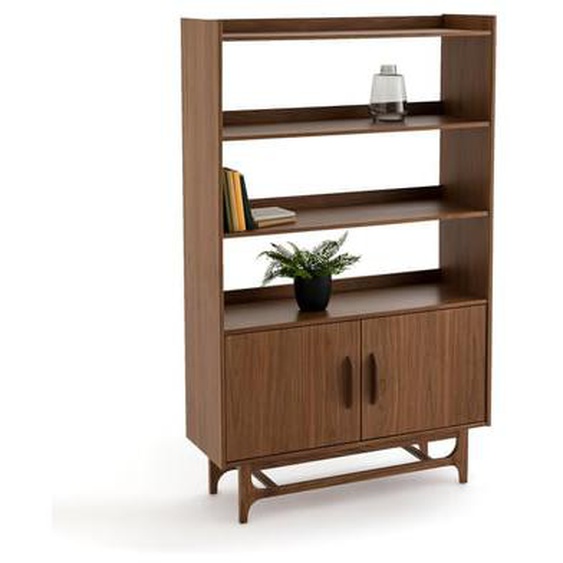 Etagère vintage plaqué noyer, Larsen