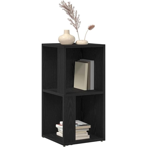 Étagères dangle noir imitation chêne 33 x 33 x 67 cm Matériau dérivé du bois