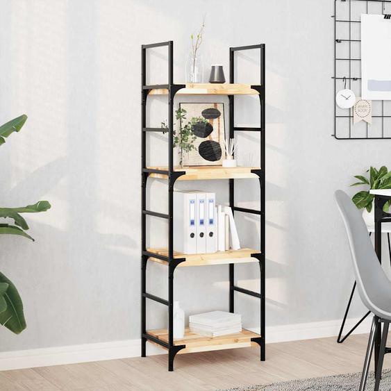 Étagères flottantes 4 pcs 40x30x4 cm acacia massif non traité