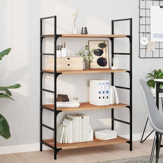 Étagères flottantes 4 pcs 60x40x2 cm acacia massif à lhuile