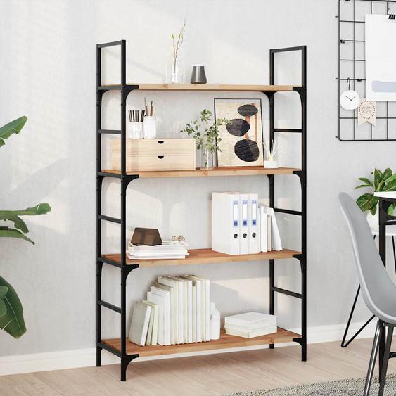 Étagères flottantes 4 pcs 80x30x2 cm acacia massif à lhuile