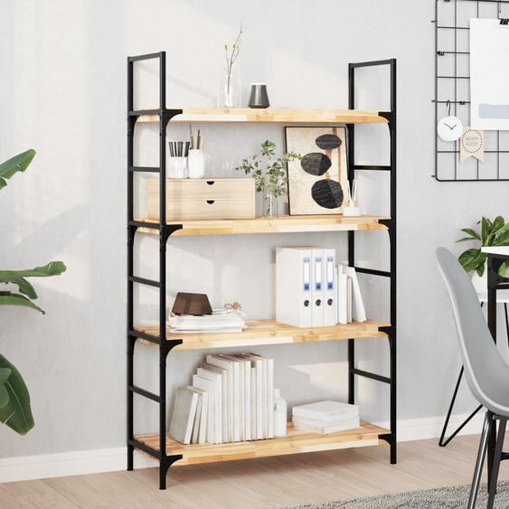 Étagères flottantes 4 pcs 80x30x4 cm acacia massif non traité