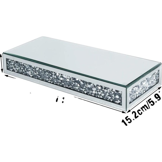 Étagères flottantes murales, Design moderne, Matériau durable, Argenté