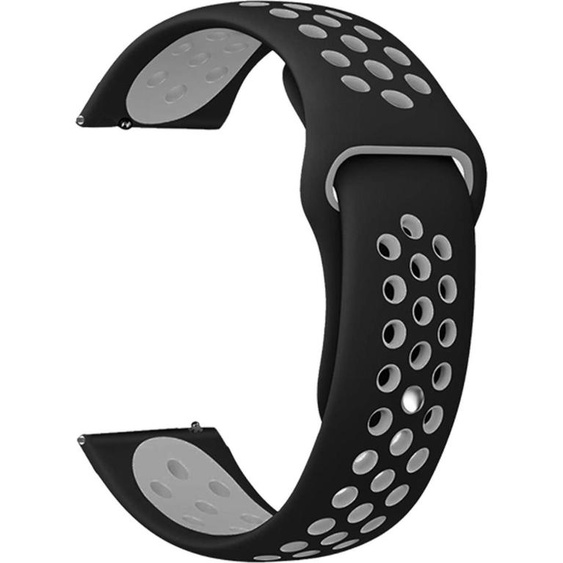 Eternico Sporty Universal attache rapide 22mm éléphant gris et noir